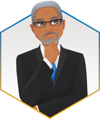persona illustration of a professional
