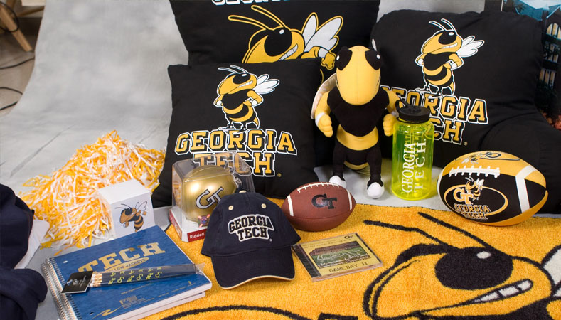 Georgia Tech licensed products and apparel